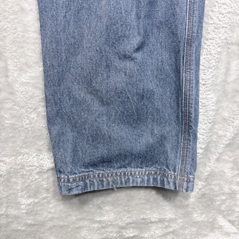 Duluth Trading Co Jeans Men 34x30 Blue Relaxed Straight Leg 100% Cotton Workwear